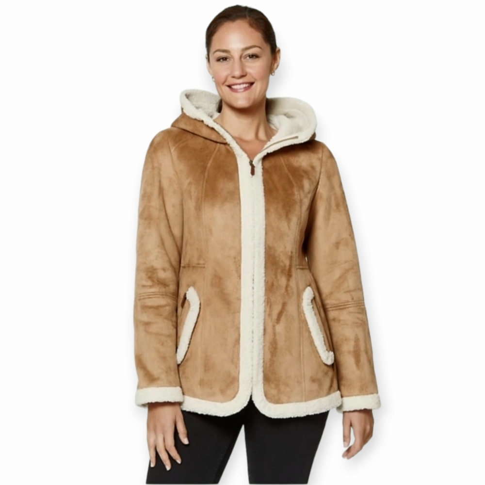 Ugg Koolaburra Hooded Shearling Jacket
